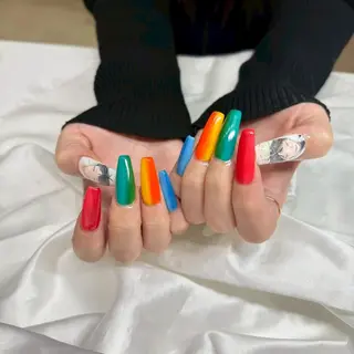 ロング Ashliy大宮♡ アシュリーのネイルデザイン
