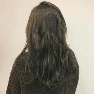 ロング カラー 🌷レイヤー縮毛/ 艶カラー/ami🌷のヘアスタイル