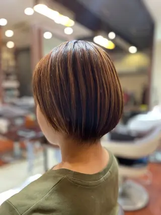 ショート 北泉 里彩のヘアスタイル