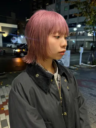 ショート ヒラカホ/ ブリーチ/似合わせのヘアスタイル