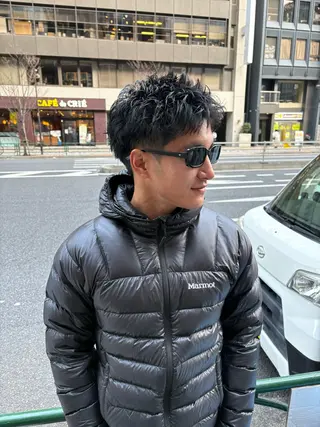 ショート パーマ メンズ 💈メンズ短髪特化 ✂︎伊藤大輝💈のヘアスタイル
