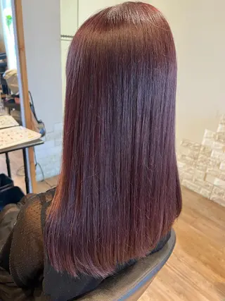 カラー 早川 真幸のヘアスタイル