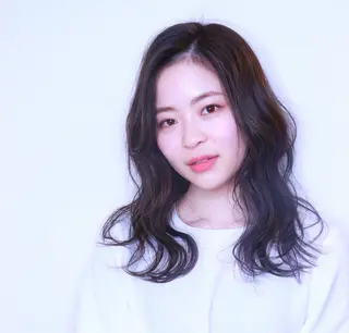 セミロング カラー [店長]加地 峻のヘアスタイル