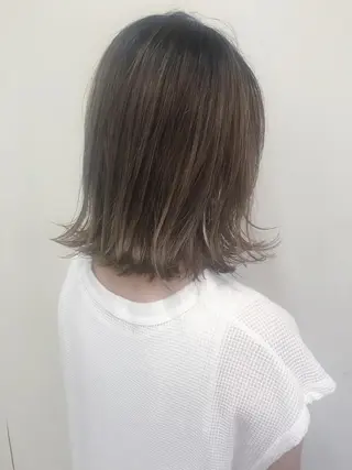 ショート カラー 心斎橋韓国ボブ 好原良真のヘアスタイル