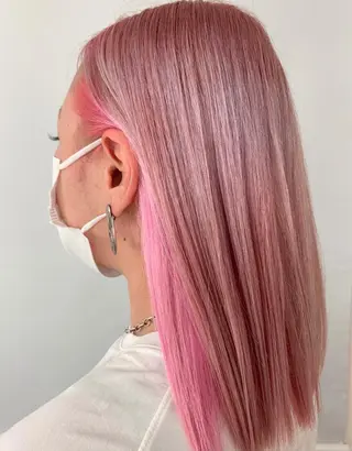 ミディアム ☺︎ RIHOのヘアスタイル