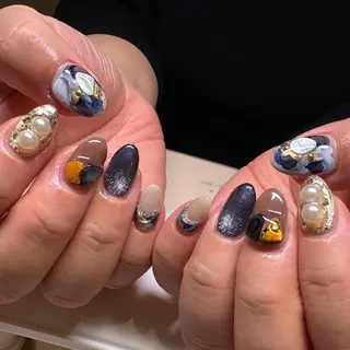 ネイル amuse ニュアンス/個性派のネイルデザイン