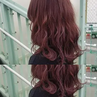 セミロング 今中 小百合のヘアスタイル