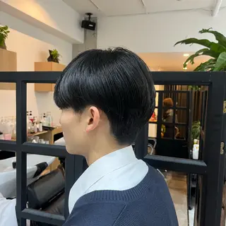 メンズ ブリーチなし 暖色カラー/井上あいのヘアスタイル
