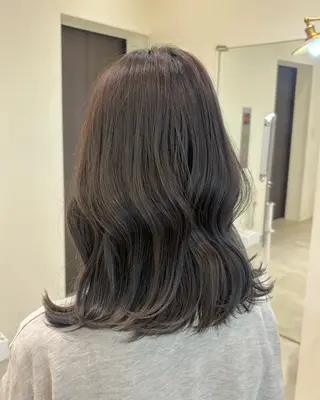 ミディアム 🩵似合わせカット/ カラー/あさか 🩵のヘアスタイル