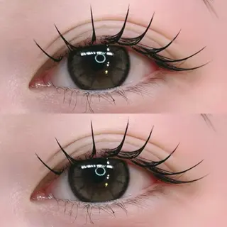 マツエク・マツパ 心斎橋束感マツエク 🖤Kisaのマツエク・マツパデザイン