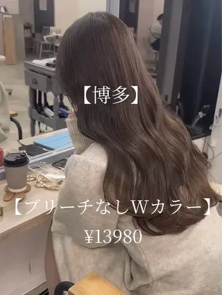 ロング カラー 【博多髪質改善】 吉村　清志のヘアスタイル