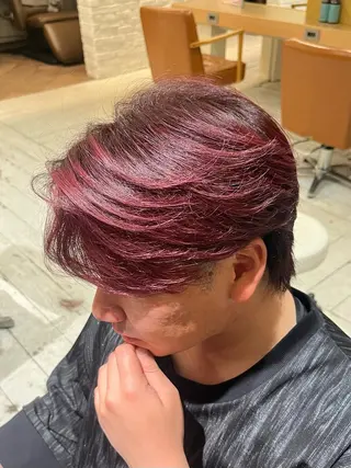 メンズ BLUE       hair＆Life所属・メンズ特化 山崎  蓮のヘアスタイル