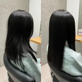 ミディアム 髪質改善ヘアケア 艶髪特化/上田のヘアスタイル