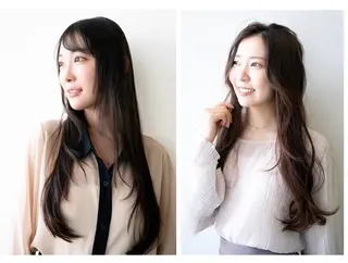 ロング カラー パーマ 💎髪質改善専門 jewel boxのヘアスタイル
