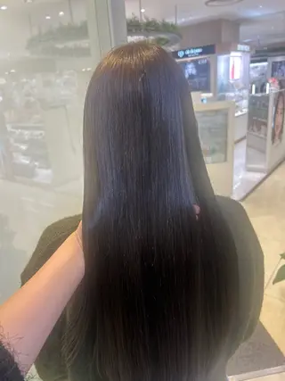 ロング パーマ 縮毛矯正/髪質改善/ 艶髪ササキナツミのヘアスタイル
