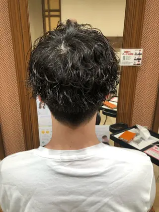 ショート パーマ メンズ 大人パーマ/ メンズ/神田正紀のヘアスタイル