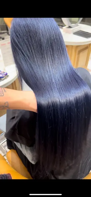 ロング カラー 似合わせカラーの達人 ダブルカラー/森栄範のヘアスタイル