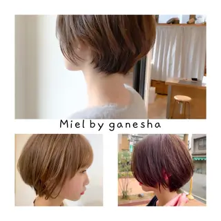 ショート 田中 裕士のヘアスタイル