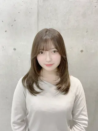 ミディアム カラー 【毎朝セット3分】 メンズパーマ　真人のヘアスタイル