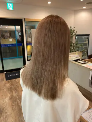 セミロング カラー 髙橋 怜司のヘアスタイル
