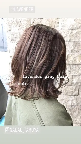 ミディアム カラー パーマ ヘアアレンジ メンズ キッズ ネイル マツエク・マツパ パーソナルカラー☆ 永尾拓也のヘアスタイル