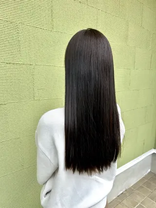 ロング カラー 坂口 遥香のヘアスタイル