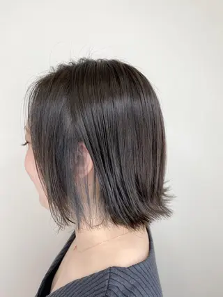 ミディアム カラー 【透明感、艶髪】西村 有司のヘアスタイル