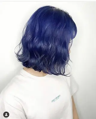 ミディアム カラー ヘアアレンジ キッズ カラー特化サロン Eir心斎橋のヘアスタイル