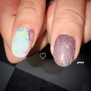 ネイル posa nail モエミのネイルデザイン