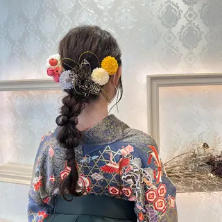 ヘアアレンジ 🌷川崎/ボブ/ アレンジ/コトネ🌷のヘアスタイル