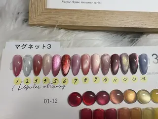 ネイル ハッピーネイル 蘭のネイルデザイン