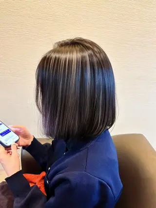 ショート 透明感カラー/ レイヤー/箕浦 稜真のヘアスタイル