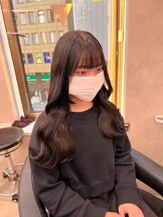 ロング カラー 💖札幌カラー 指名No.1💖玲奈のヘアスタイル