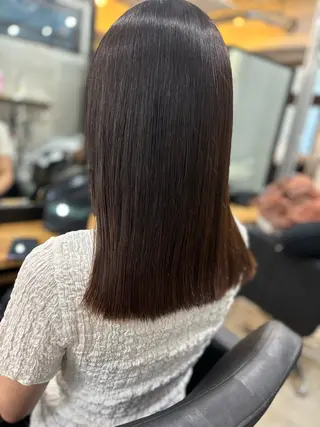ミディアム 透明感カラー/ 髪質改善　ゆうとのヘアスタイル