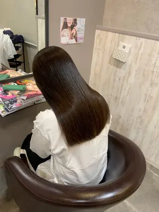 ロング カラー ボブ 西宮北口/みなみのヘアスタイル