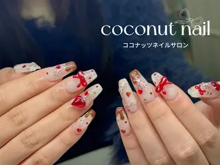 ネイル 神田 ココナッツのネイルデザイン