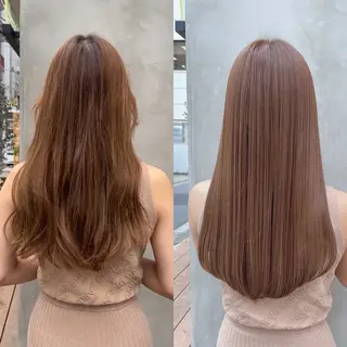 ロング 中顔面短縮 顔まわり新田大翔のヘアスタイル