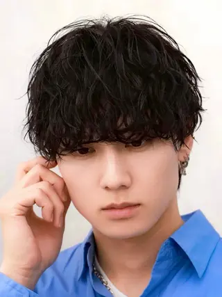 パーマ メンズ メンズパーマＮｏ1 Taiyoのヘアスタイル