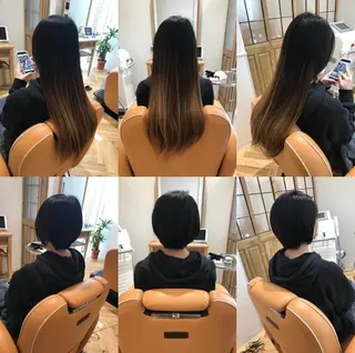 ショート ✂︎ショート、ボブ、 レイヤー🩵YUMIのヘアスタイル