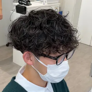 パーマ メンズ ✨️ツイスパ波巻き特 化小杉澪生✨️のヘアスタイル