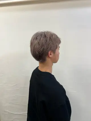 カラー メンズ オオエ トア／カットモデルのヘアスタイル