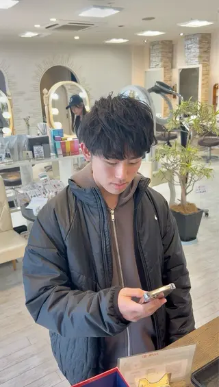 メンズ yokota michiのヘアスタイル