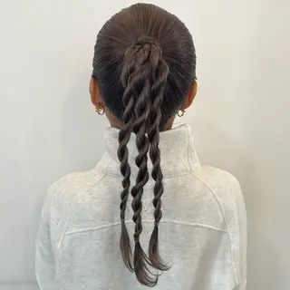 ロング カラー ヘアアレンジ KIHO ｜Bond 三軒茶屋のヘアスタイル