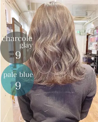 ロング カラー 360°キレイな ショートカットのヘアスタイル