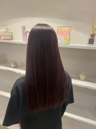 ロング カラー 松下 茉紀👱🏻♀️のヘアスタイル