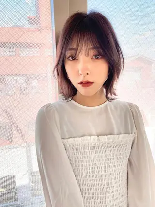 ショート カラー 似合わせレイヤー 🇰🇷荒木洋文のヘアスタイル