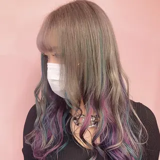 ロング カラー ✨髪質改善縮毛矯正✨ 宇田川修平のヘアスタイル
