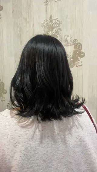 ミディアム カラー ヘアアレンジ 🌟小出 倫花🌟 艶カラー/カットのヘアスタイル