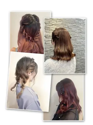 ヘアアレンジ OJIMA YUKAのヘアスタイル