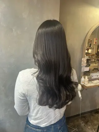 ロング カラー 福村 彩夏のヘアスタイル
